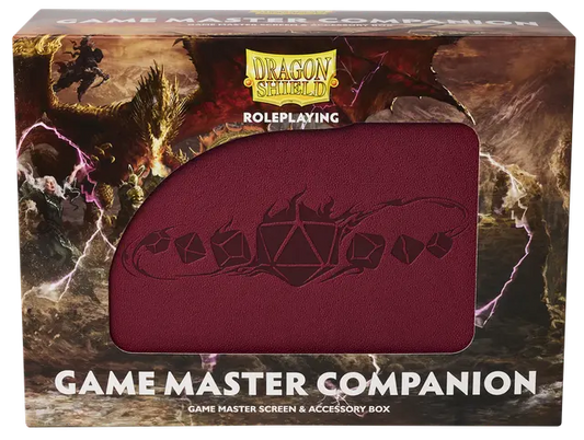 Dragon Shield - Game Master Companion - Blood Red