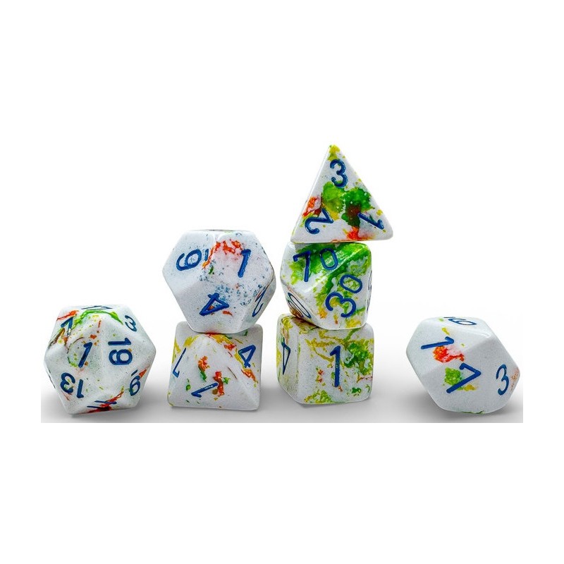 Brush Polyhedral Breezy/blue 7-Die Set