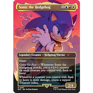 MTG - Secret Lair x Sonic: Friends & Foes