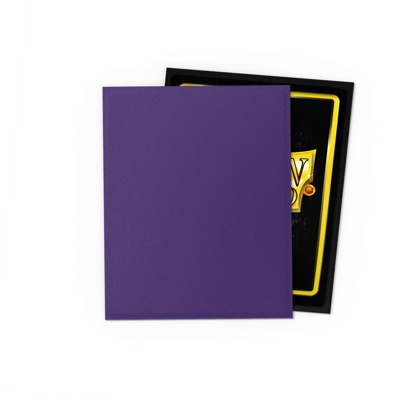 Dragon Shield - Dual Matte Japanese Size Sleeves - Metallic Purple / Soul (60 Sleeves)