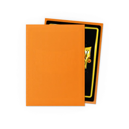 Orange - Matte Sleeves - Standard Size