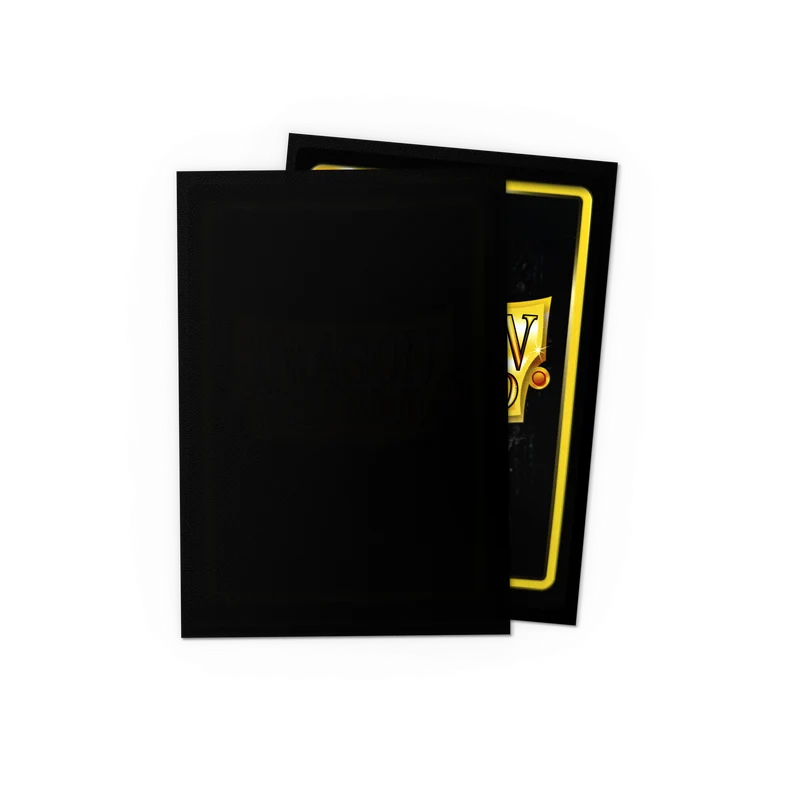 Dragon Shield - Small Sleeves - Japanese Matte Black (60 Sleeves)