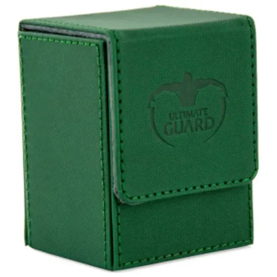 Ultimate Guard - Flip Deck Case 80+ Standard Size XenoSkin Green