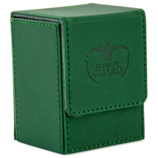 Ultimate Guard - Flip Deck Case 80+ Standard Size XenoSkin Green