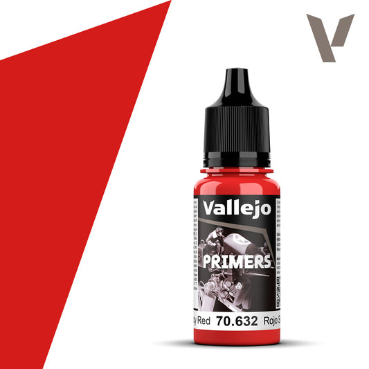 Vallejo - Surface Primer / Primer - Bloody Red 18 ml