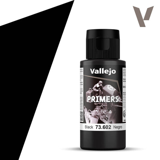 Vallejo - Primer / Primer - Gloss Black Primer 60 ml