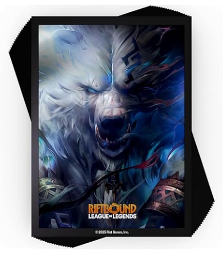 Riftbound: League of Legends TCG - Origins Volibear Art Sleeves (100 Sleeves)