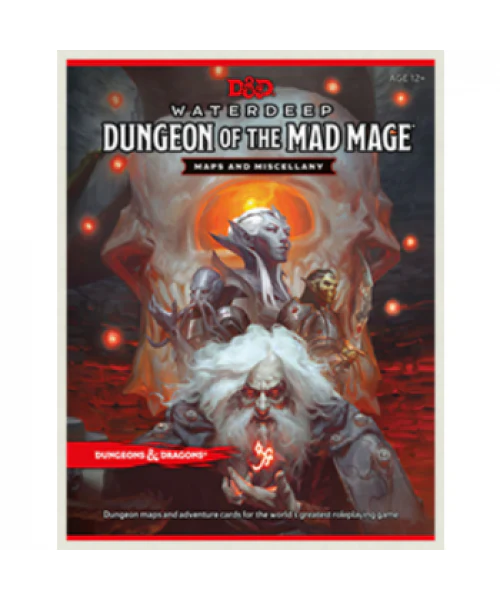 D&amp;D - Dungeon Of The Mad Mage - Maps And Miscellany