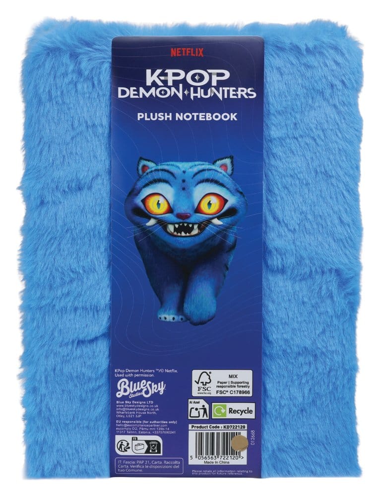 KPop Demon Hunters - Plush Notebook - Derpy